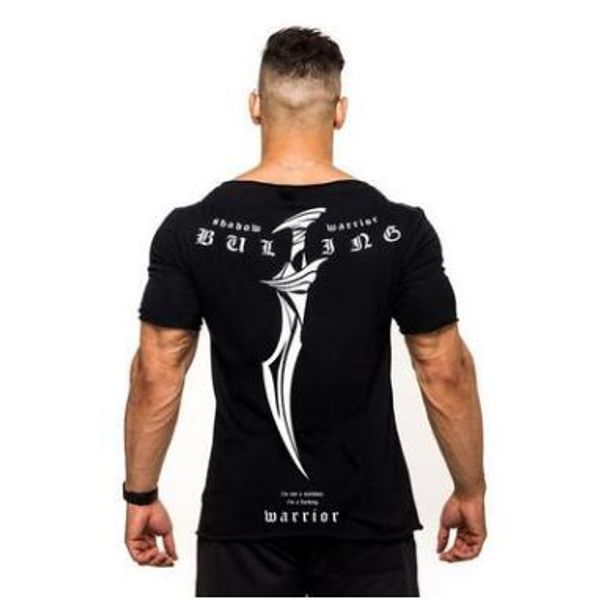 Nouveau design épée imprimé hommes t-shirts de haute qualité mode à manches courtes hommes T-shirt hommes t-shirts hauts hommes T-shirt