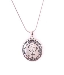 Nouveau design collier unisexe de style viking grand archange nom de Dieu MICHAEL écrit quatre types de chaînes en alliage de zinc fournir Drop1342754