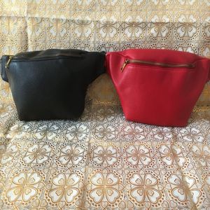 Nouveau Design sac de taille noir peau de vache coeur taille sacs portefeuille femmes rouge taille sac à bandoulière sacs à bandoulière # G58158G291Q