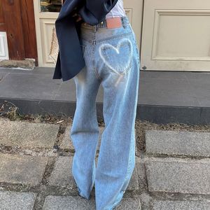 Nouveau design jean en denim haut de taille pour femmes