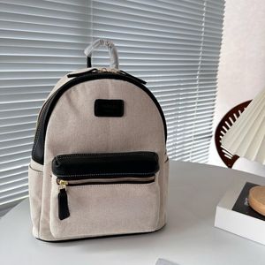 Nueva mochila de diseñador bolso bandolera para mujer mochila de viaje de cuero a cuadros bolso de moda de gran capacidad bolso universitario de ocio bolso de moda de un solo hombro