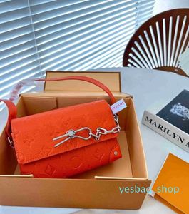 Nouveau sac de créateur sacs de boîte de mode hommes sac à bandoulière femmes sacs à bandoulière de créateur Orange jaune Mini boîte sac à main