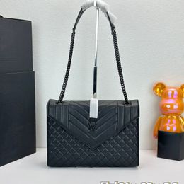 Nieuwe designer tas dames caviar tassen handtassen schoudertassen zwart kalfsleer klassieke diagonale straddle v patchwork diamant-check crossbody tas