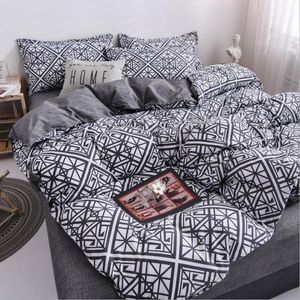 Nieuwe Designer Bed Costers Sets Luxe 4 stks Home Beddengoed Set Jacquard Dekbed Laken Twin Single Queen King Size Bed Sets Beddengoed