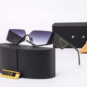 Nuevas gafas de sol de marca de diseñador para mujer, tendencia de moda, sombrilla de metal con semimarco de triángulo invertido clásico para hombre 311Q
