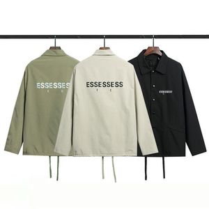 Nieuwe designerjas 3M reflecterend coachjack Windjack voor mannen en vrouwen Koppels essentialhoodies Modemerk lente- en herfstjas voor mannen