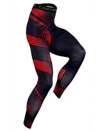 Nuevas leggings de compresión de diseñador hombres pantalones de chándal deportivo entrenamiento seco rápido flaco pantalones ajustados para hombre camuflaje Fitness Joggers Men2872326