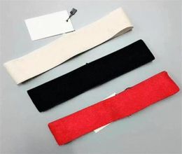 Nouveau bandeau élastique de créateur pour les femmes et les hommes Green and Red Stripe Hair-Hairs Bands Scarf Headraps Cadeaux16455689772970