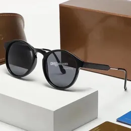 Nuevo diseñador para gafas de sol polarizadas de moda hombres resistentes a las gafas de sol gafas retro solas de vidrio casual