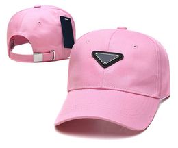 Nieuwe Designer hoeden voor mannen heren pet Puur katoen geborduurde verstelbare baseball cap Italiaanse mode driehoekige balpet klassieke pet hoed voorzien van hoeden P-19