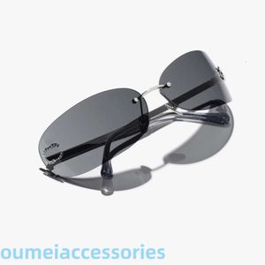 Nouveau créateur de lunettes de soleil de marque haut de gamme luxe pour les femmes à changement rétro miroirs décoratifs à la mode