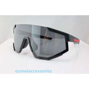 Nuevo diseñador de gafas de sol de marca de alta gama Escudo blanco Visor rojo Stripe Mens Women Cycling Eyewear Men Fashion Fashion Polarized Outdoor Forraes con paquete
