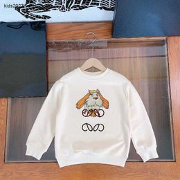 Новый дизайнерский детский свитер, красочная детская толстовка с рисунком щенка, размер 100-160, пуловер с круглым вырезом для мальчиков и девочек Dec05