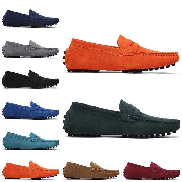 nouveaux mocassins de créateurs chaussures décontractées hommes des chaussures robe baskets vintage triples noir vert rouge bleu hommes baskets marches jogging 38-47 moins chers GAI