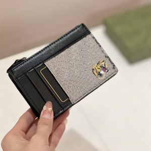 NIEUWE Designer Men Card Holders kleine korte portemonnee hoogwaardige mode creditcard houder portemonnee wallets moeny clip268f