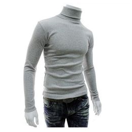 Nuevo diseñador de los hombres suéter de marca masculina suéter casual de los hombres de color sólido cómodo para hombre suéter de Navidad cuello redondo Slim Fit pull homme