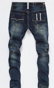 Nouveau créateur pour hommes jeans pantalons skinny jeans de luxe décontractés hommes mode détresse déchirée moto moto moto biker denim hip hop p 172