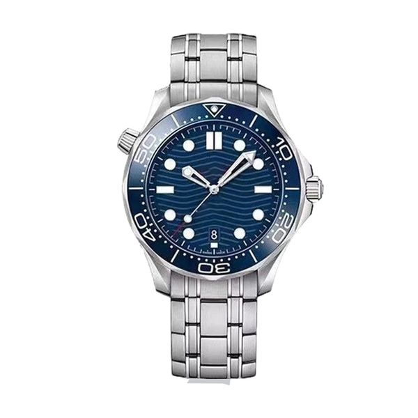 Nuevo reloj omge de diseñador Relojes de lujo para hombre Reloj de alta calidad de marca superior Reloj de diseñador Cinturón de acero Moda 41 mm Relojes de pulsera de negocios Accesorios montres hommes