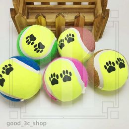 Nouveau designer Pet Toy Ball Dog Toy Tennis Balls Run Fetch Throw Play Toy Chew Cat Pet Dog Supplies Wholesale pour chiens Diamètre 6,5 cm 539