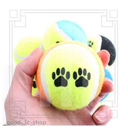 Nouveau designer Pet Toy Ball Dog Toy Tennis Balls Run Fetch Throw Throw Play Toy Cat Cat Pet Dog Supplies Wholesale pour chiens Diamètre 6.5cm 165