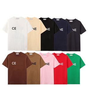 T-shirt Zomer Mode Mannen Vrouwen Designer T-shirt T-shirt Losse Mouw Top Luxe Alfabet Katoenen T-shirt Kleding Korte Mouw Merk Kleding