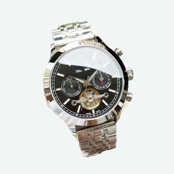 Nuevo diseñador roljos reloj para hombres moda hueco movimiento mecánico automático reloj mineral de vidrio reforzado elegante elegante reloj de negocios generoso simple 284760