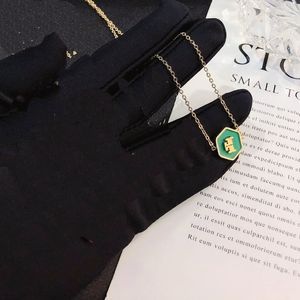 Nouveau créateur romantique Collier cadeau d'amour de haute qualité bijoux pour femmes de haute qualité concepteur de luxe 18k collier plaqué or