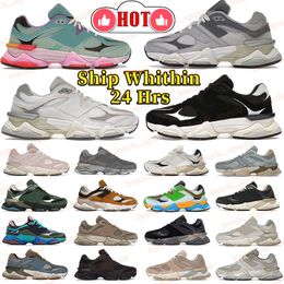 Nuevo diseñador de zapatillas para correr para hombres Mujeres 9060 plataforma de zapatillas Triple negros Daze Joe Freshgoods Pink Pink 9060S Fause Sports Casual Trainers Tamaño 36-45