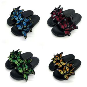 Nouveaux sandales de créateurs Slippers Slides Salehe Chaussures Femmes Clog Buckle Classic Men Fashion Menemsha Urchin Sandal Butterfly