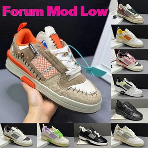 Nieuwe designer schoenen Men Dames Forum Mod Mod Low Sneakers Mens Platform Schoen Jack O'Lantern Wonder Wit Beige Bliss Lilac Khaki Mens Dames Outdoor Casual Trainers