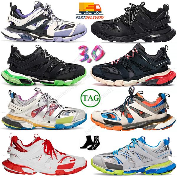 New Designer Shoes Track 3 3.0 coureurs robe Shoe Runner Runner Sneaker Fashion la plus chaude de sport extérieur marque pour hommes baskets pour hommes Locons de randonnée