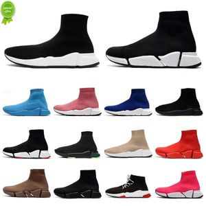 NIEUWE Designer Sock Sports Trainers 2.0 Lace-Up Trainer Casual schoenen Luxe Paris Women Men Naakt Glitter Graffiti Runners Sneakers Fashion