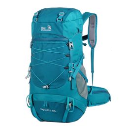 Nuevas bolsas deportivas de diseño bolsas al aire libre 50L de alta capacidad Nylon Travel Camping Mintaining Mintaining Fácil de transportar diseño de moda transpirable