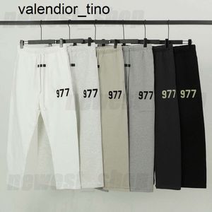 Nouveau designer streetwear hommes femmes pantalons classique 1977 lettre imprimer lâche cordon surdimensionné sweat Joggers hommes femmes pantalons