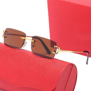 Nuevas gafas de sol de diseñador para hombre, gafas para hombre, gafas de moda de lujo, anti UV, parasol, gafas de protección para los ojos, playa al aire libre, gafas americanas, gafas de sol rectangulares.