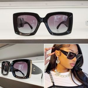 nouvelles dames lunettes de soleil de créateur pour femmes 5435 mode rétro lunettes vintage design carré lunettes avec perle classique loisirs protection ultraviolette lentille UV400