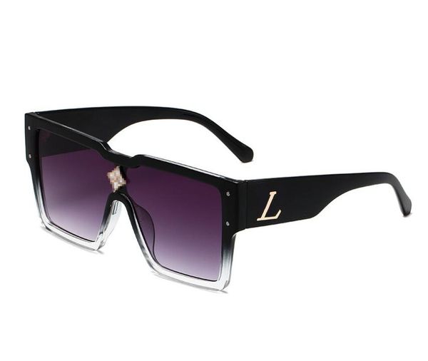 Nouvelles lunettes de soleil de créateurs Lunettes de soleil carrées de luxe de haute qualité portent des lunettes de mode de célébrités en ligne confortables L2308