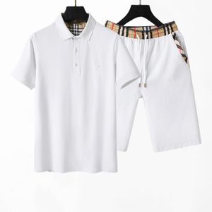 Nouveaux créateurs de survêtement T-shirt Beed Bee Polo + Shorts pour hommes / femmes Vêtements Couleurs de couture