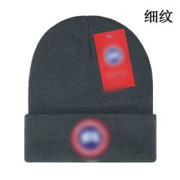 Novo designer inverno malha gorro de lã chapéu feminino grosso malha chapéus G-14