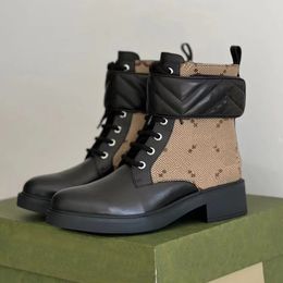 Nieuwe Designer Dameslaarzen Monolith glanzend Afneembaar Nylon Zakje Combat Schoenen nylon Hailf Outdoor Dikke Bodem