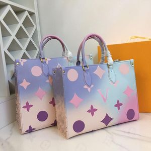 Nieuwe Designer Dames Onthego handtassen crossbodyLarge Tote Bag Gradient Bags Designers Bag schouder klassieke clutch