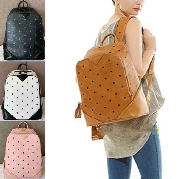 Nuevos diseñadores Mochila Bolsos Monederos Hombres y mujeres Bolsa Moda Cuero Mochilas de viaje Mochila para estudiantes Rucksack309M