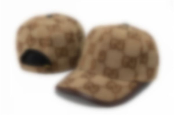 Nouveaux designers chapeau de luxe lettres de mode casquette de baseball femmes hommes sport casquettes de balle en plein air voyage chapeau de soleil I-16