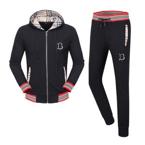 Nouveaux Designers Hommes Survêtements Lettre À Manches Longues Vestes À Capuchon Deux Pièces Ensembles Tenues De Sport Lettre Loisirs Vêtements De Sport Vêtements Pur Coton Jogger Costume Casual M-3XL