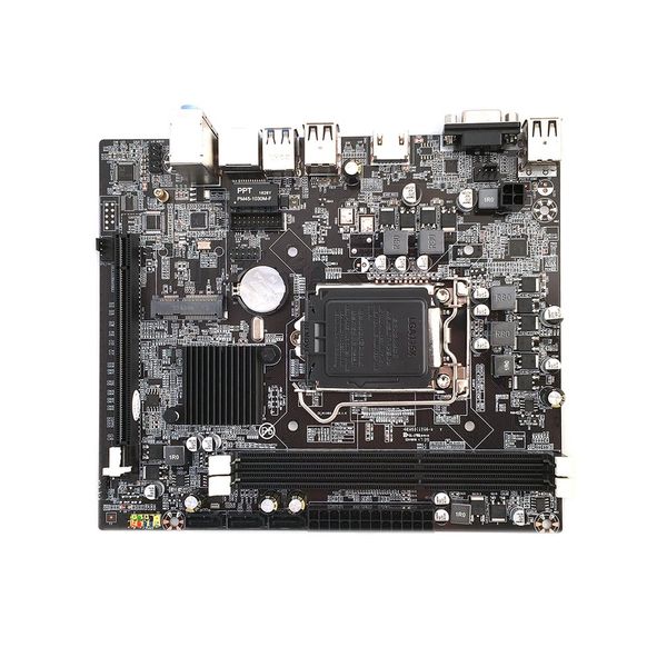 Envío gratuito Nueva placa base de PC de escritorio para H110 LGA1151 socket Soporte 16 Tarjeta gráfica DDR3 Actualización USB3.0 Sistema VGA Tablero principal