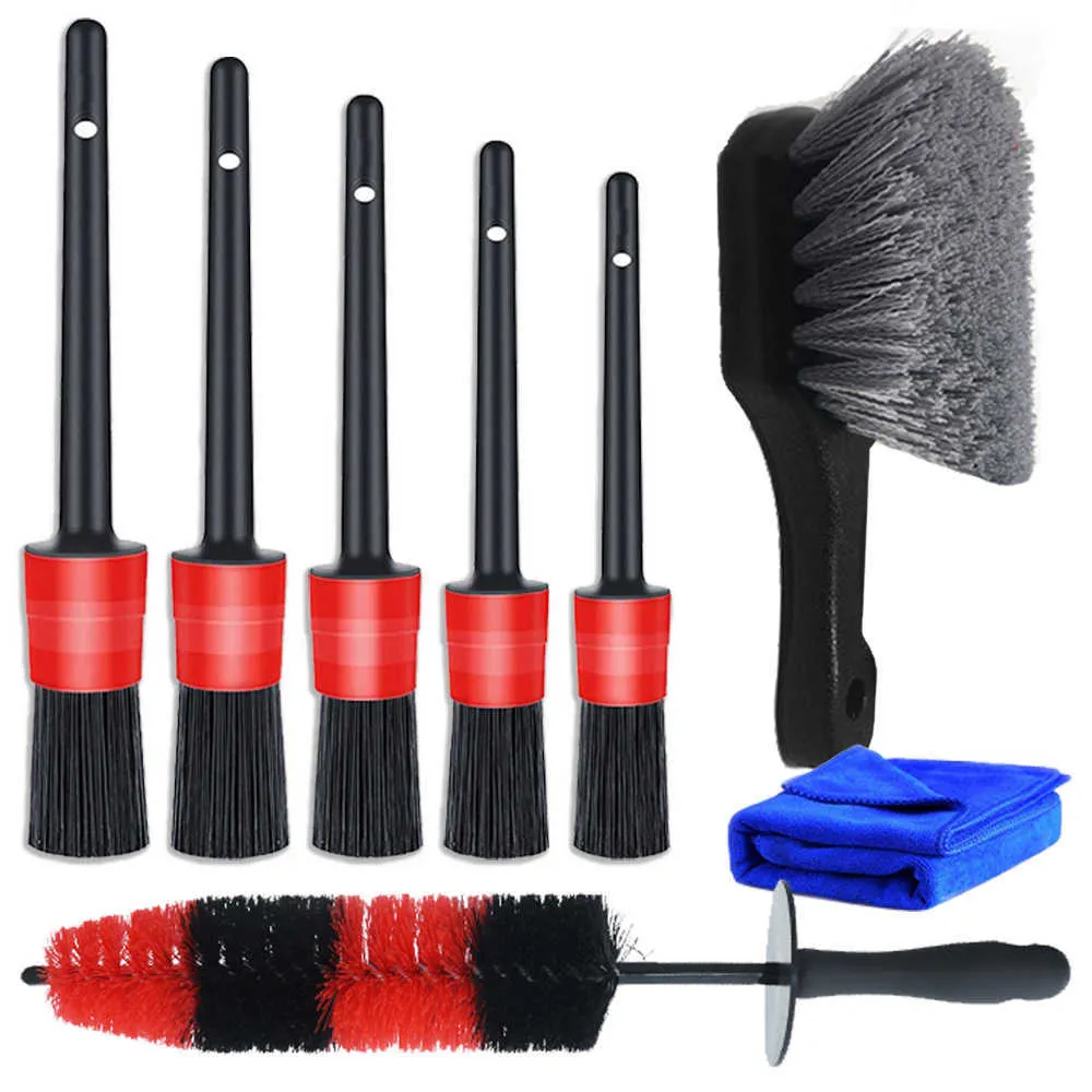 4 Brosses Applicatrices Pour Pneus - Éponge Polyester, Poignée Antidérapante, Pour Nettoyage Et Brillance Voiture