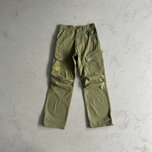 Nouveau Devils Island poche inclinée militaire vert bas vêtements de travail américain à la mode