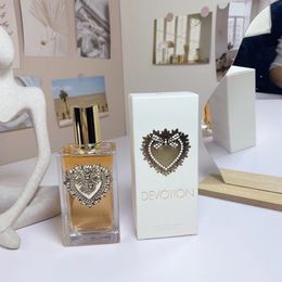 Nouveau parfum de dévotion Eau de Parfum pour femmes hommes 100 ml parfum Bonne odeur naturelle Spray longue duré