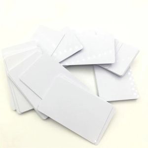 NUEVO DHL Tarjeta de PVC de sublimación en blanco para imprimir rápidamente Tarjeta de visita de identificación blanca de plástico para tarjetas de nombre de regalo de promoción Etiqueta de número de escritorio de fiesta 0708
