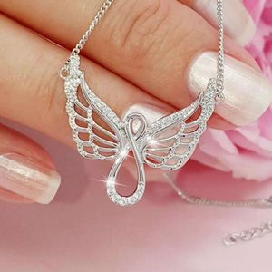 New Diamond Angel Wings Bijoux de collier pour femmes